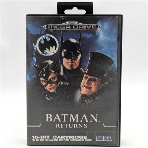 Batman Returns - Komplet I Æske - Sega Mega Drive Spil (B Grade) (Genbrug)
